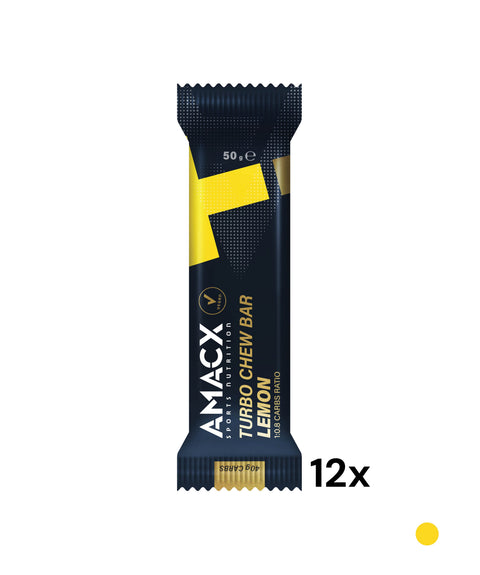 Turbo Chew Bar Lemon | 12 pack
