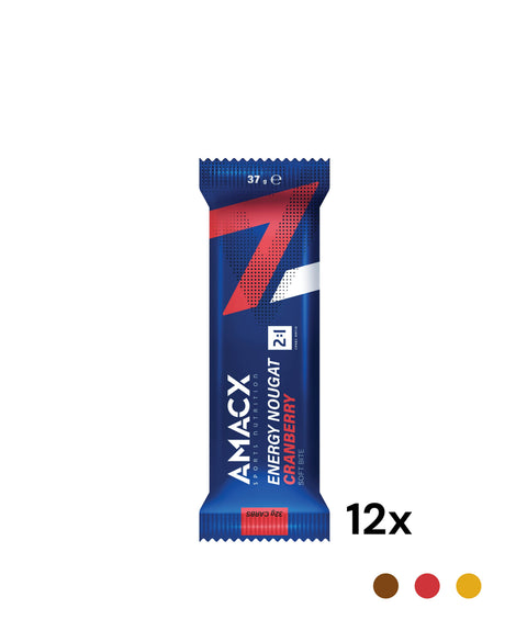 Energy Nougat Cranberry | 12 pack